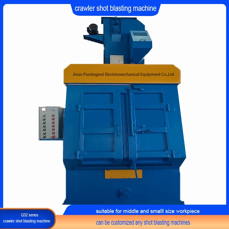 Perfect Performance Tumble Crawler Shot Blasting Machine Used on Stamping Parts