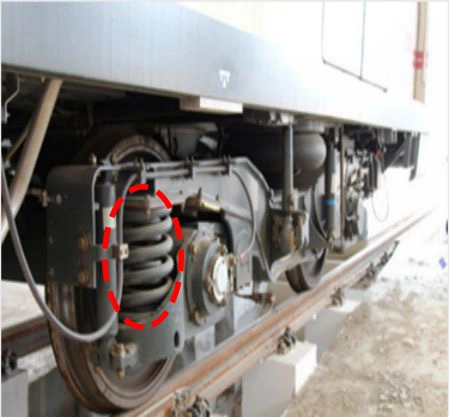 Hot Coil Compression Springs for High-Speed Railways Over 300 Kilometers, Subway Springs