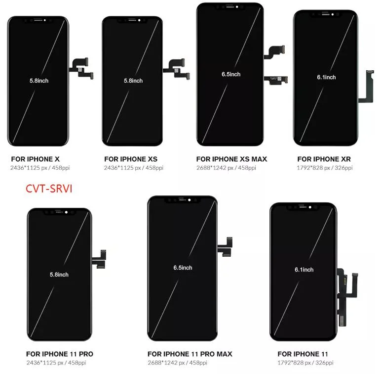 Nouveau modèle bon marché téléphone mobile Pantalla OLED Incell LCD Display Pour écran tactile IPH 11 11 PRO 11PRO Max