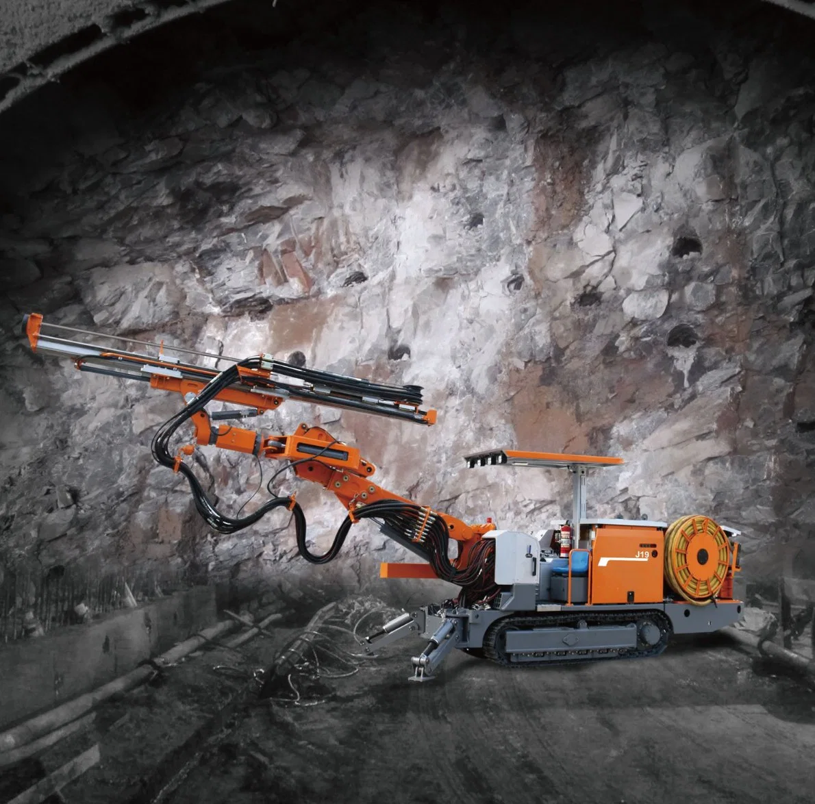 Tunnels Drill Equipments Underground Hydraulic Rock Drill Jumbo