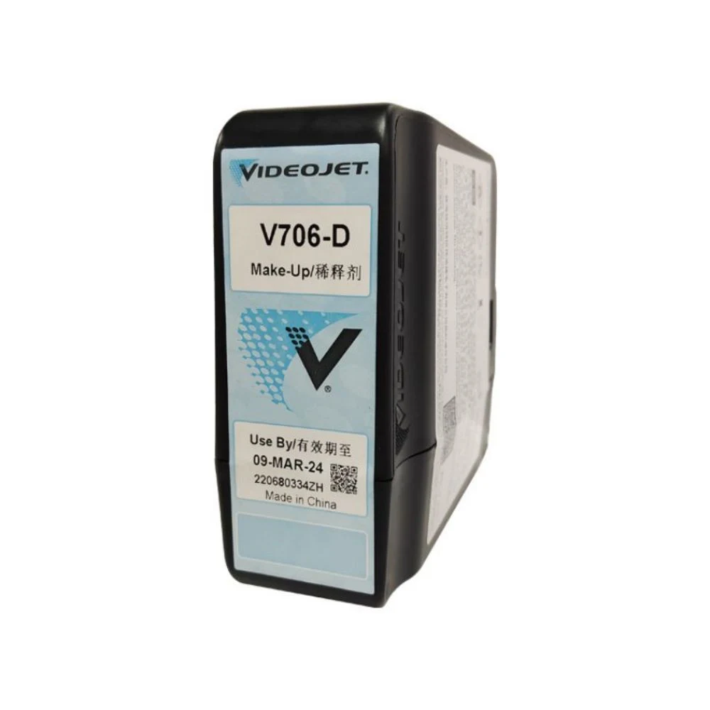 Videojet Ink V411-D V410- D V705- D V706-D for Videojet 1240 1280 1580 1880 Inkjet Printer