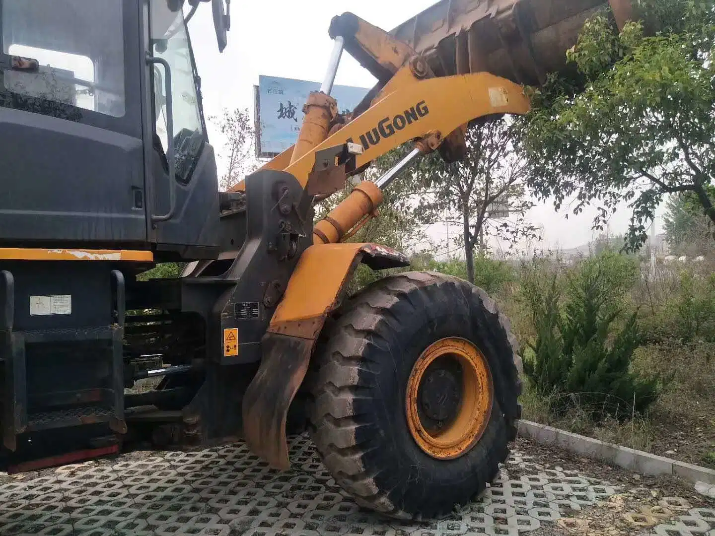 Liugong Earthmoving Machinery carregador de 5 toneladas Clg856h 856 856h