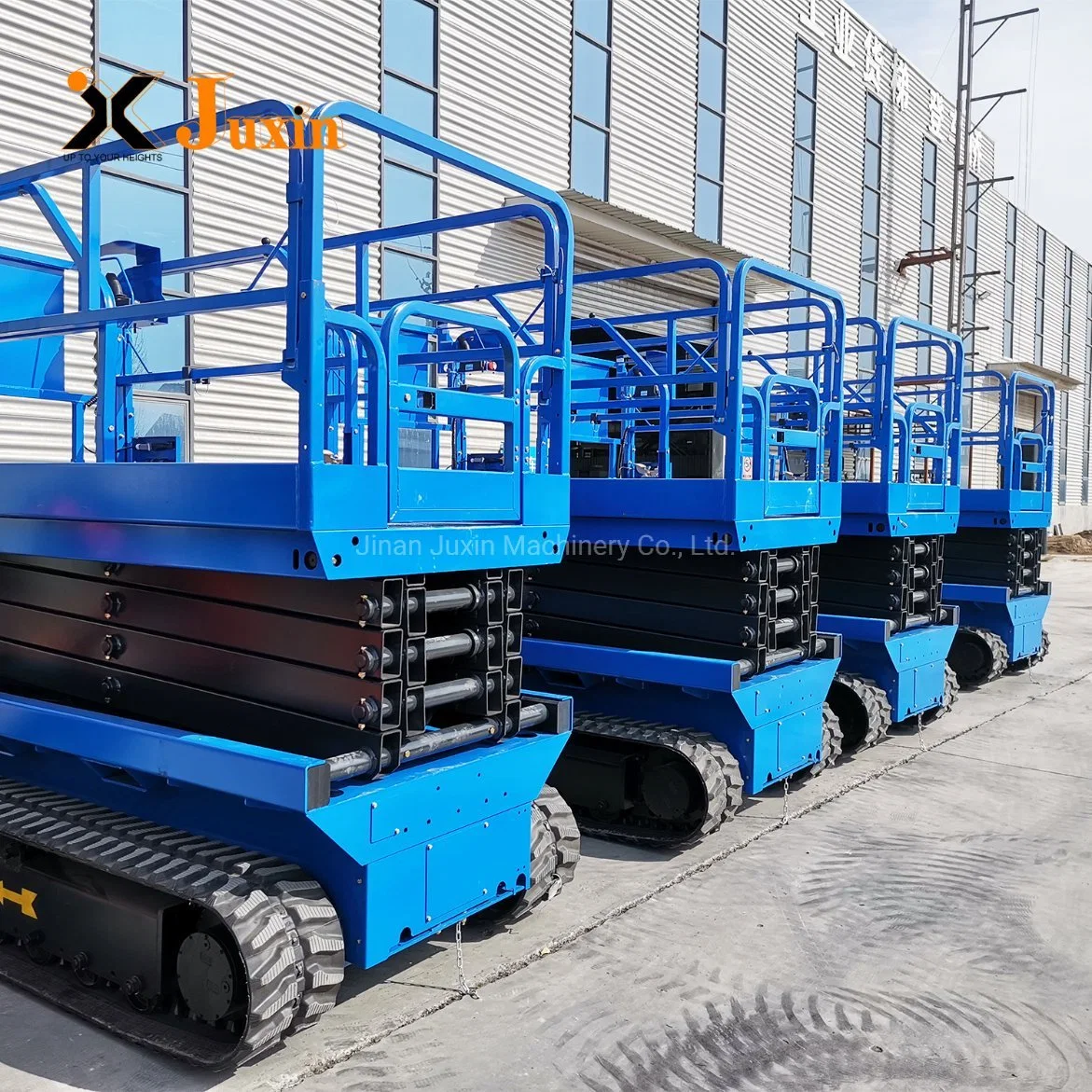 Hydraulic Scissor Lift Service Platform Elevated Work Platform Tracked Scissor Lift