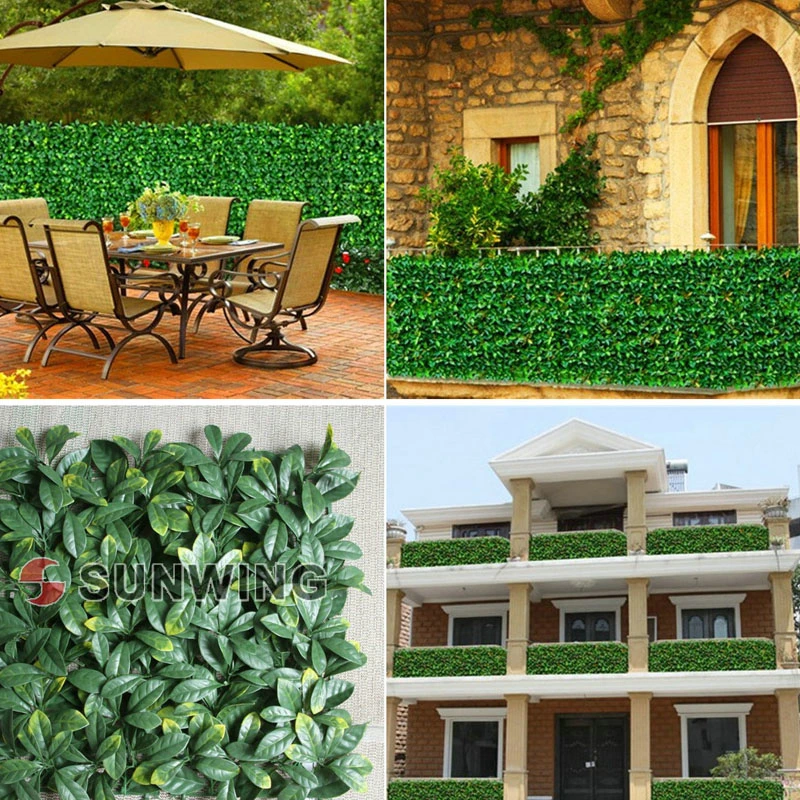 Environmental Fake Hedge Fence Artificial Outdoor Boxwood Fencing