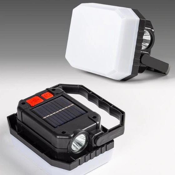 Camping Carpa de luz LED portátil colgada del Campamento de la luz solar linterna