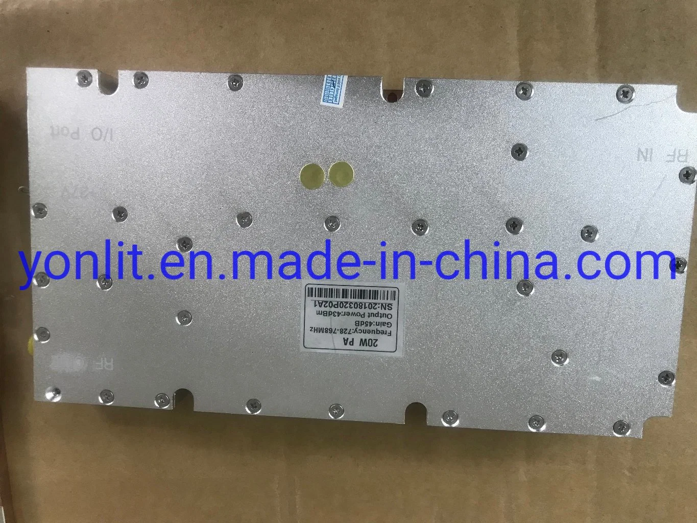 15W LTE700 Ldmos PA RF Power Amplifier 3G 4G for SDR