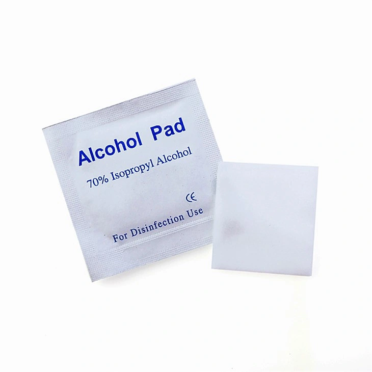 Medical Disposable Sterile Isopropyl First Aid Kit Alcohol Pad Alcohol Swab