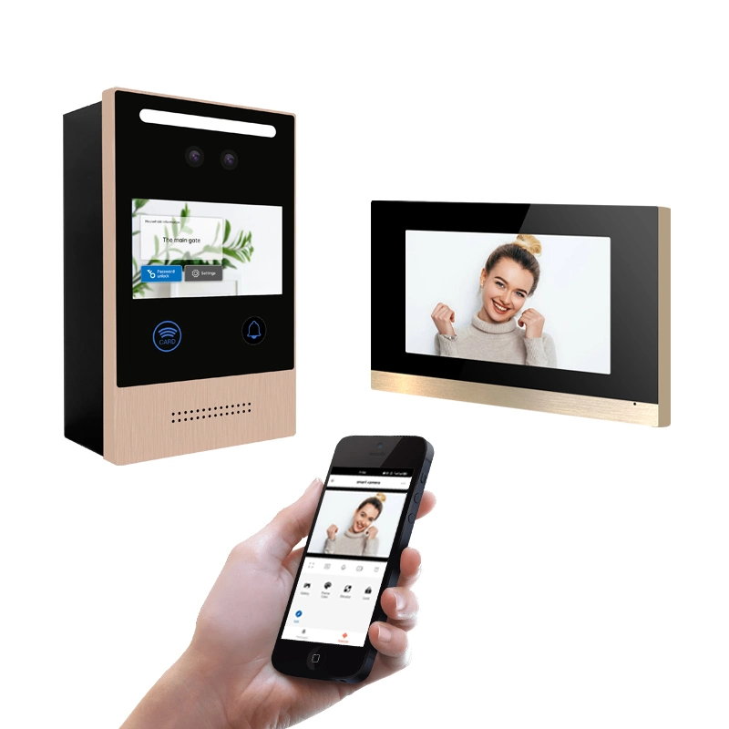 Video Door Phone Tuya Intercom Smart Doorbell Camera Door Video Intercom System