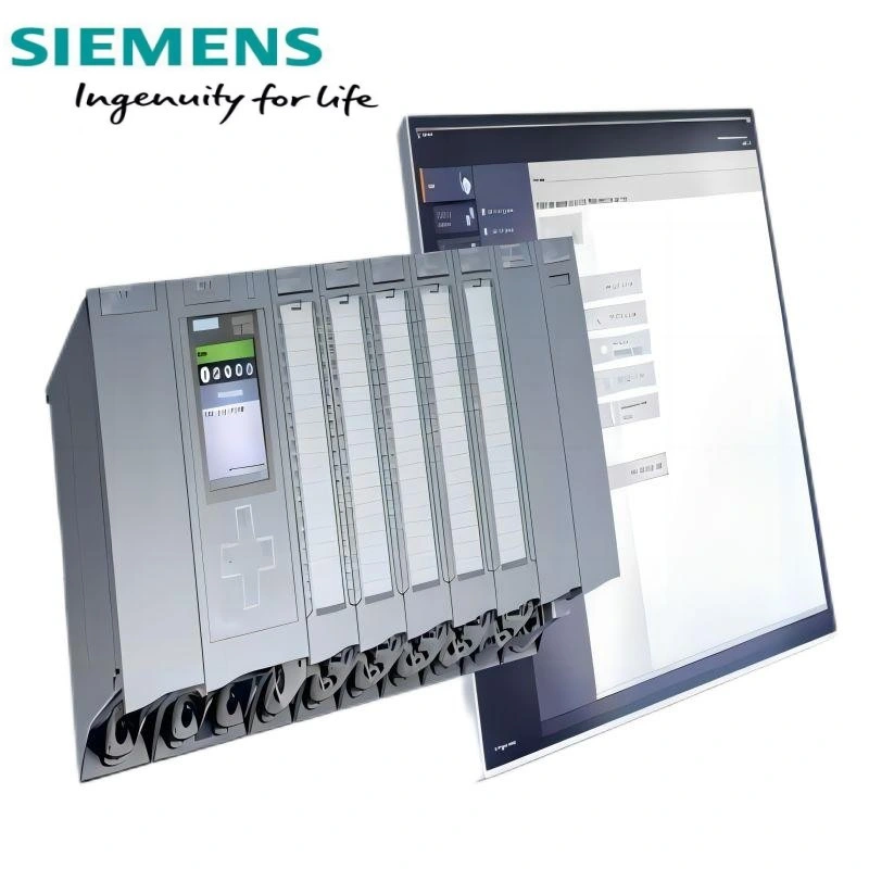 6es7512-1ck01-0ab0 وحدة تحكم Ofsimens PLC مع وحدة توسيع للكهربائية التحكم