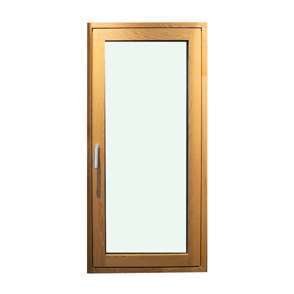 78h Premium American Cherry Wood, North American Black Walnut, White Oak Wooden Casement Door with Inward Swing