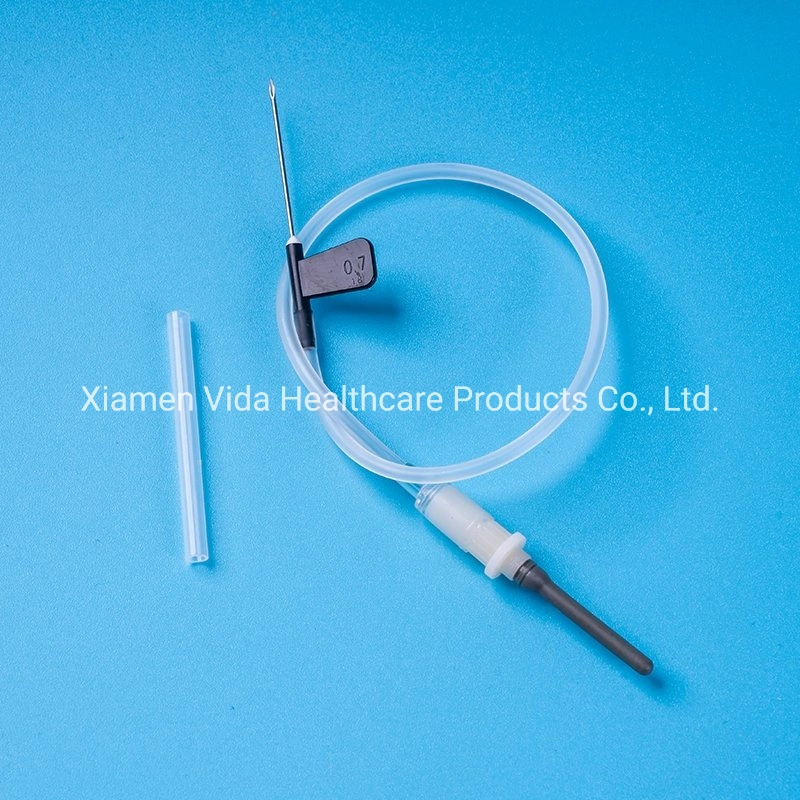 Medical Safety Vacuum Blood Collection Disposable Butterfly Needle Blood Draw Needle