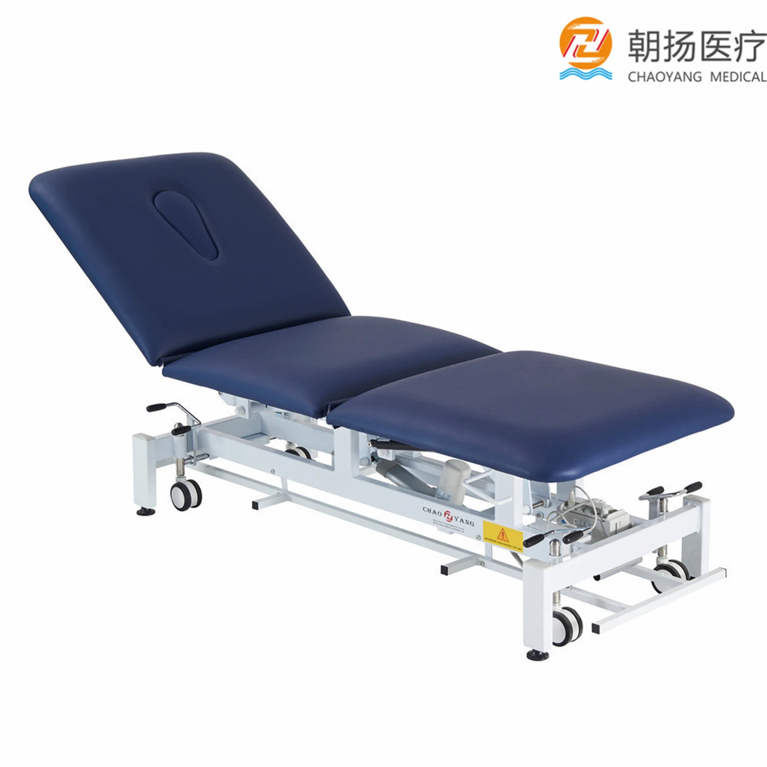 Cy-C108f Multifunctional Leisusre Treatment Chiropractic Beauty Furniture Salon Table Massage Bed with Footbar System