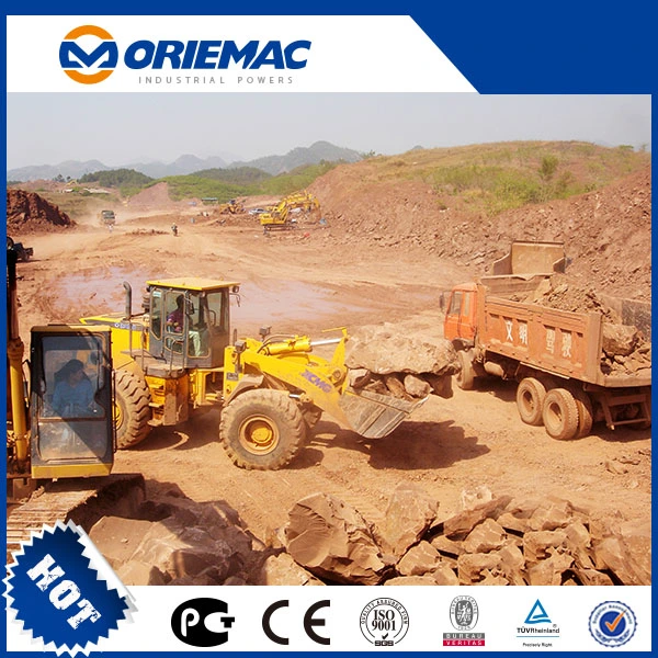 máquinas de construção Oriemac ZL50GN 5 Ton carregadora de rodas dianteiras