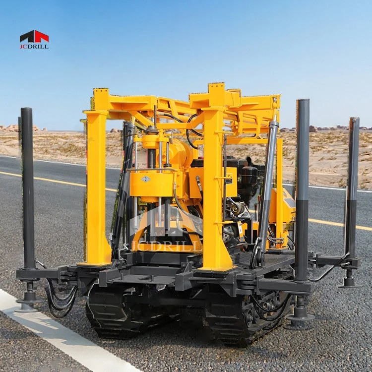 Hydraulic Crawler Drilling Rigs and Drill Machine/Crawler Drill Rig/ Rotary Water Well Machine