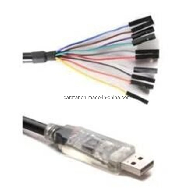 USB to Hi-Speed Spi/I2c/Jtag Serial Adapter Cable W/Embedded Electronics, LEDs, 5V