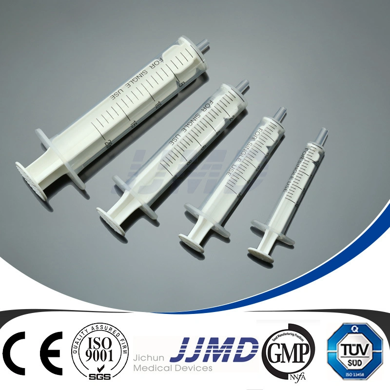 2 Parts Disposable Luer Slip Syringe for Inject with Needle