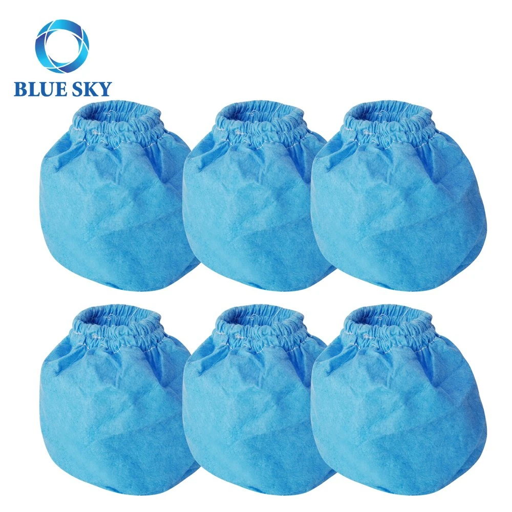 Customized Blue Cloth Dust Filter Bag Replacements for Vrc2 1.5 to 3.2 Gallon Wet Dry Vacuum Cleaner