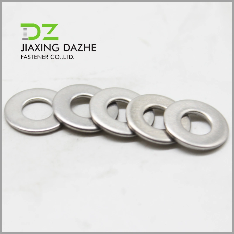 Rondelle plate de la rondelle en acier inoxydable DIN134 DIN 9021 DIN125