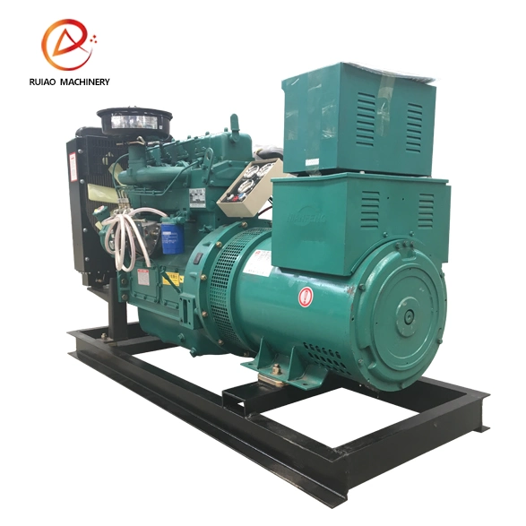 50Hz 60Hz Diesel Generator 3 Phase 1 Phase Ricardo Weifang 30kv 30kVA 30kw Open Electric Power Generat