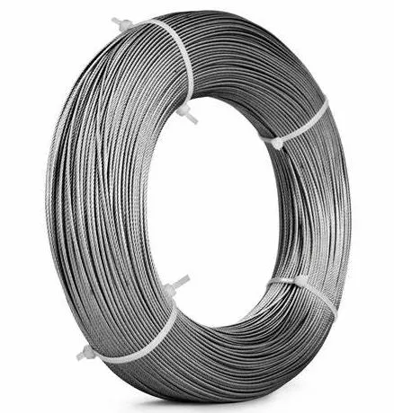 High quality/High cost performance  Control Cables Stainless Steel Wire Rope Galvanized Steel Wire 1*19 7*7 CD70 Brake Cable Inner Wirewith Die Casting