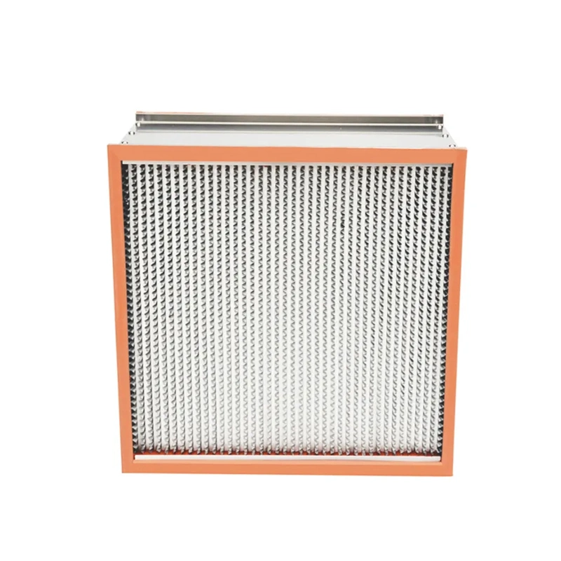 Double Header 250&ordm; C High Temp HEPA Filter Control Airflow Under High Humidity