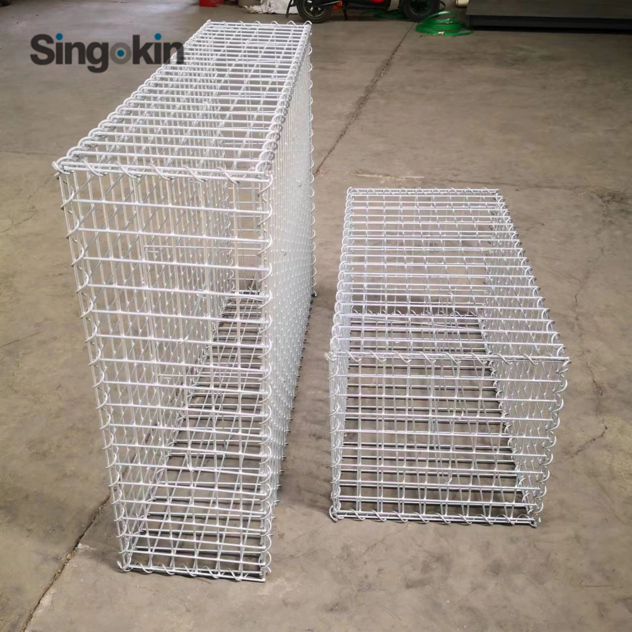 Low Carbon Steel 8guage 2X2 Gabion Cage Welded Wire Erosion Control Basket