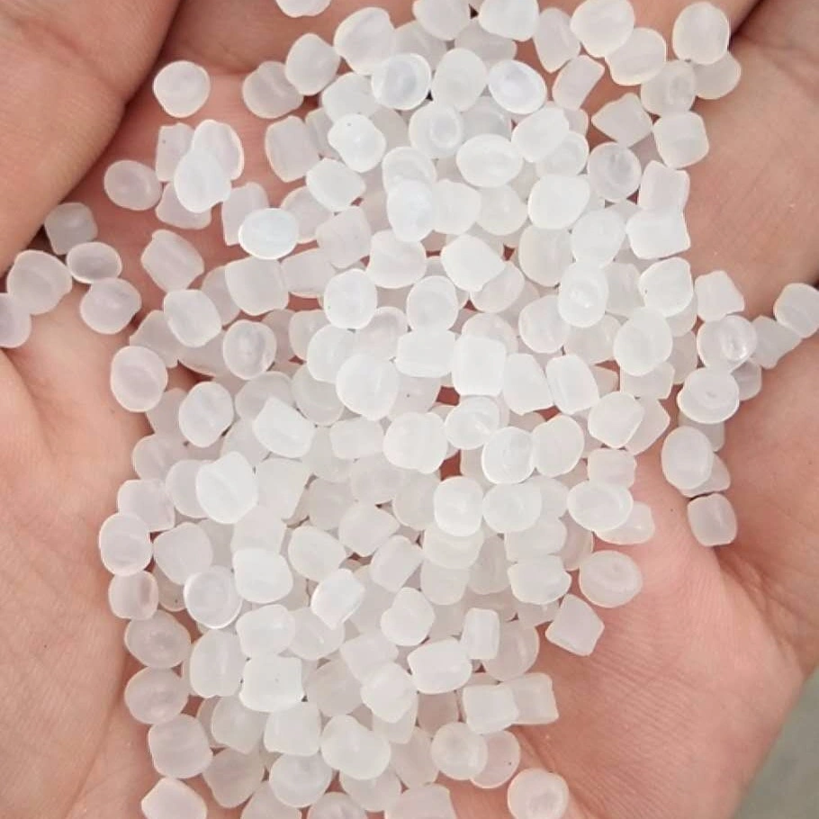 La tapa del vaso de contenedores de polietileno HDPE Pellets