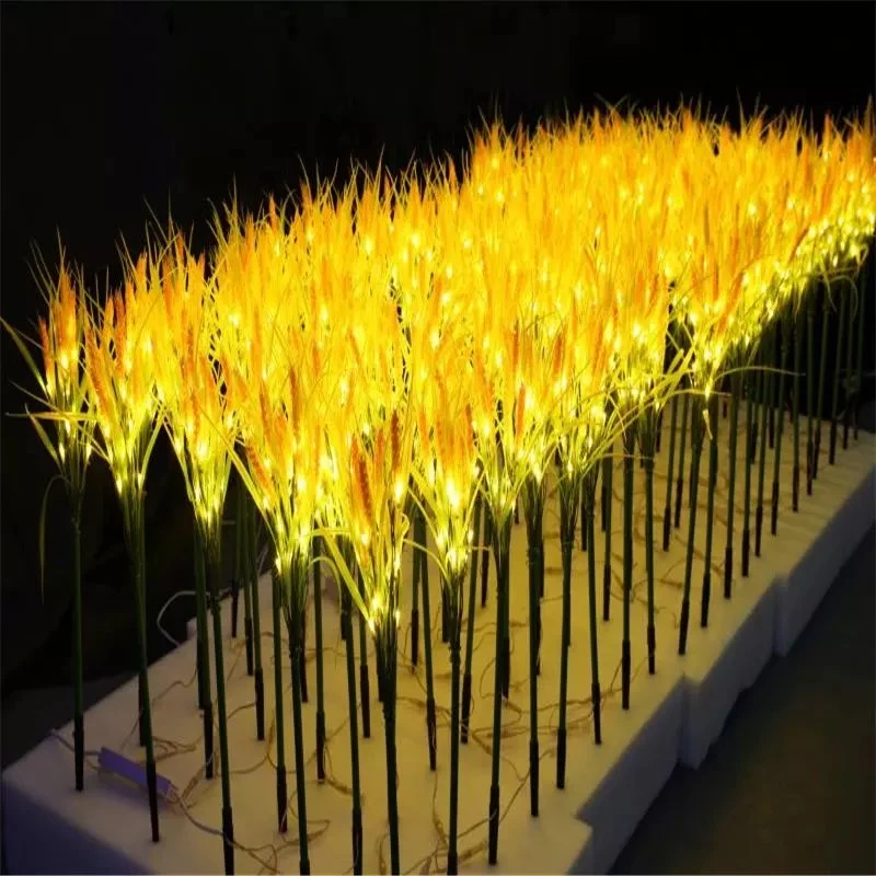 LED Simulated Luminous Seven-Head Rice Outdoor Waterproof for Garden Landscape Decoration