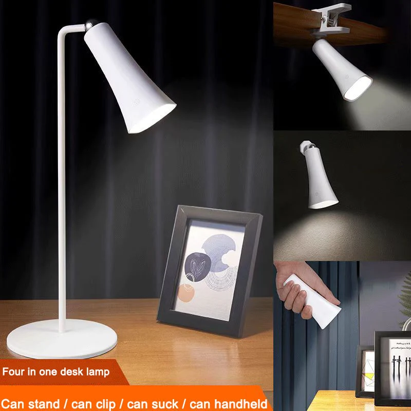 4 in 1 180 Degree Flexible Night Light Handheld Flashlight Multifunctional Magnetic Movable Portable Cordless Table Lamp