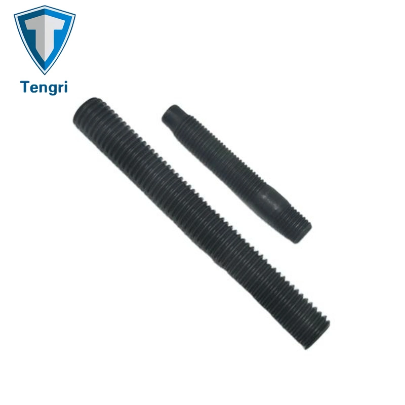 DIN2509 Carbon Steel Black Oxide Double End Threaded Studs Half Thread Stud