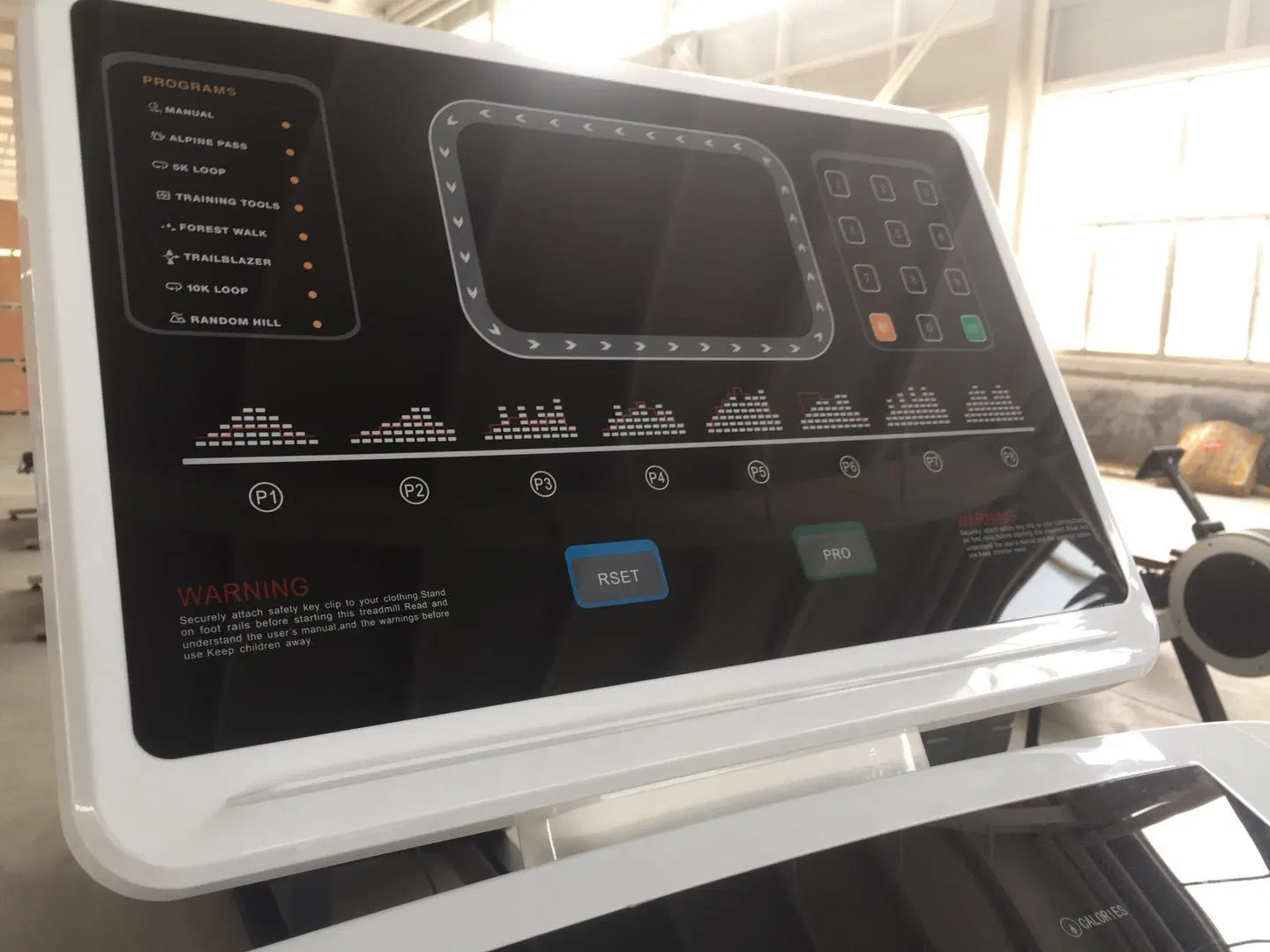 Cheap Home Fitness Equipment Commercial Treadmill Keyboard Tz-N7000b