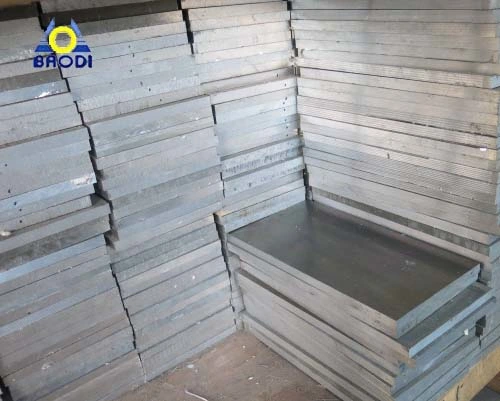 Bloc d'aluminium 6061 6082