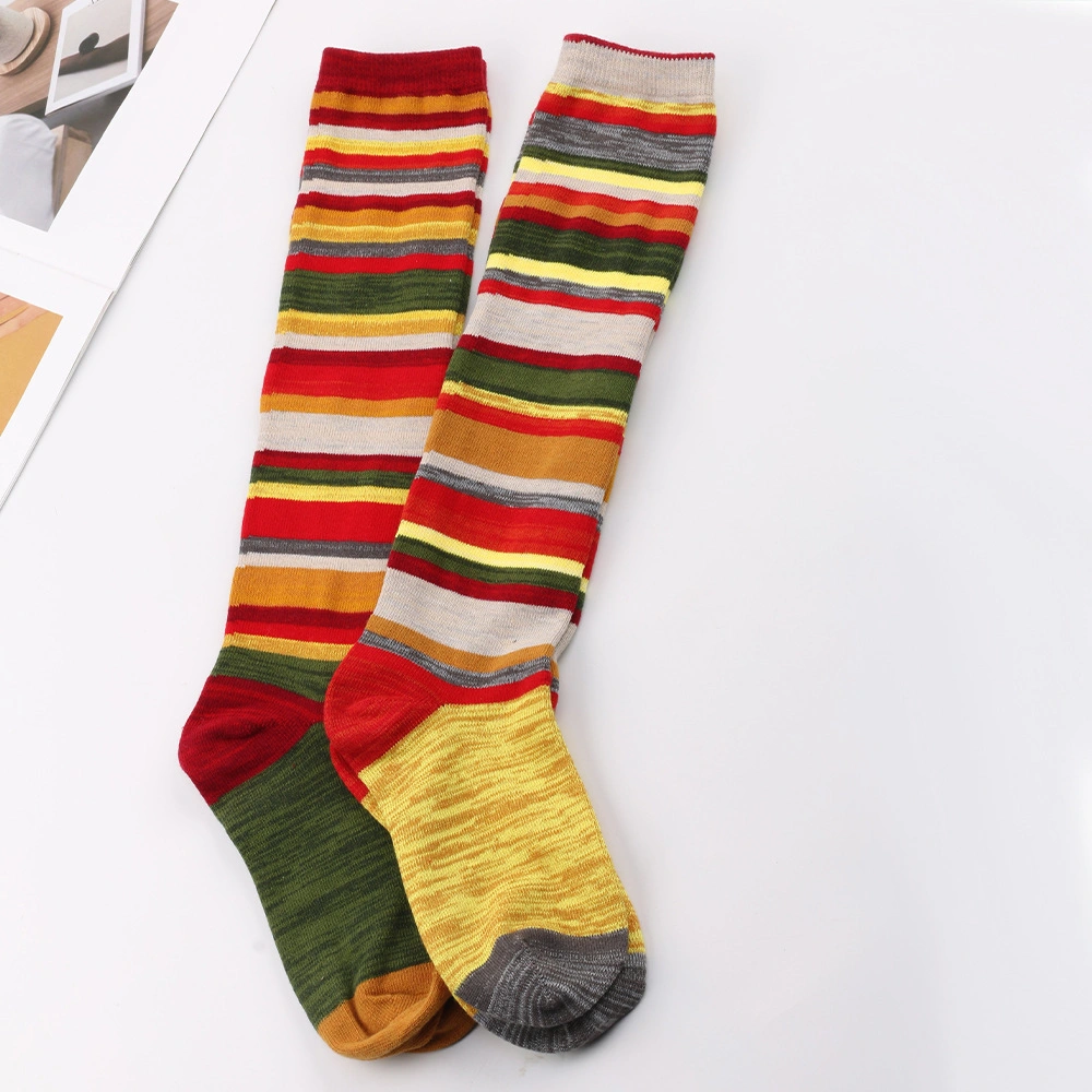 Women Holiday Christmas Valentines Day Knee High Gifts Socks