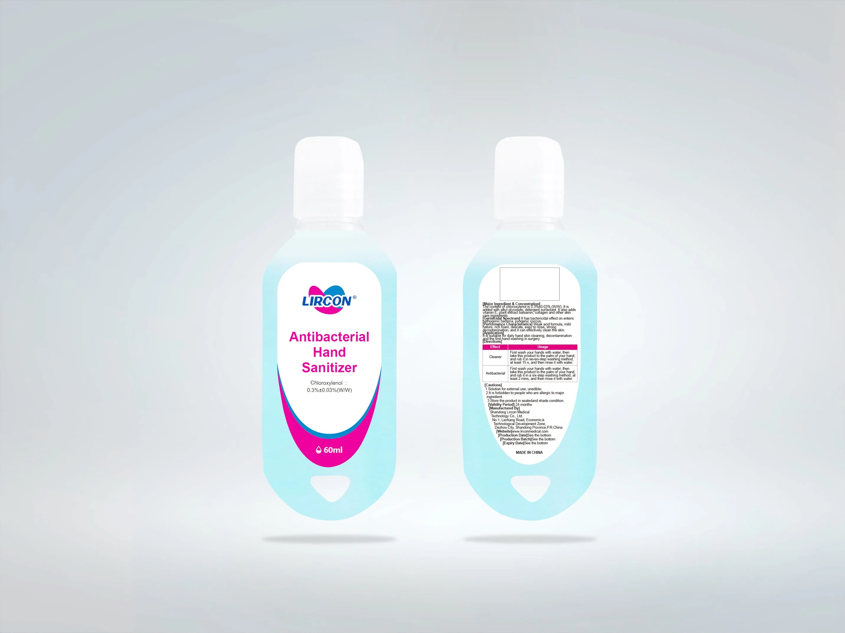 Pre-Sterilization Effect, Antibacterial Function Antibacterial Hand Sanitizer/Soap