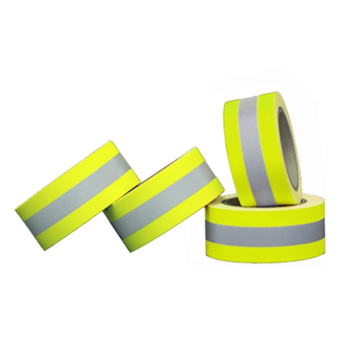 Flame Retardant Fabric Sewing on Fireproof Safety Clothing Warning Tape