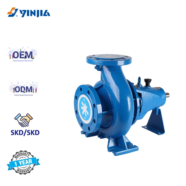 Yinjia 6inch 2900rpm succión final de suministro de agua de la ciudad de tres fases Bomba centrífuga