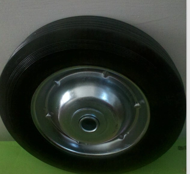 10 Inch Solid Rubber Wheel for Hand Trolley