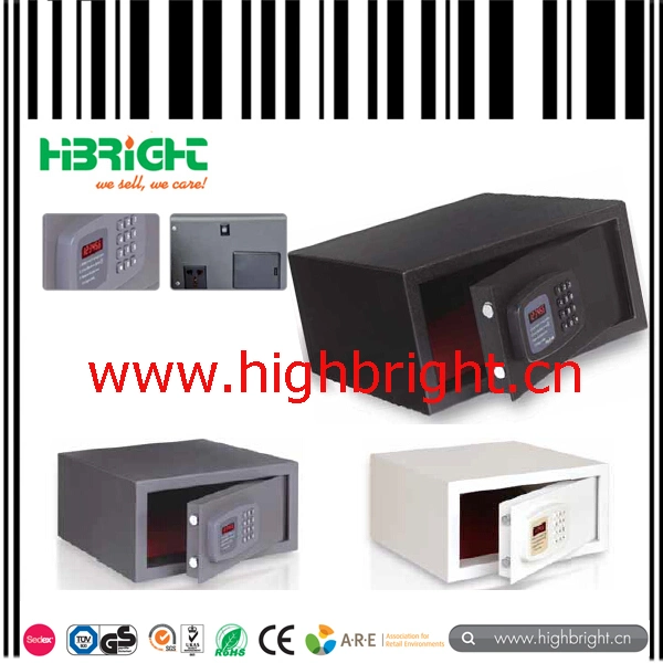 Money Cash Box Metal Cash Safety Box for Hotel