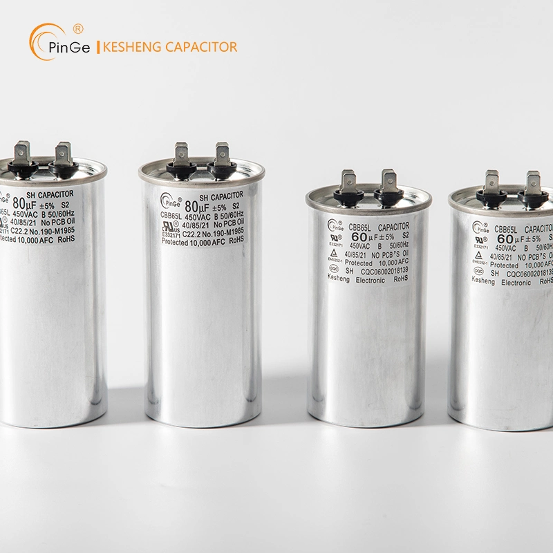 Ks Pinge Made in China High quality/High cost performance  Cbb65 AC Motor Start 40UF 450VAC Air Conditioner Capacitor