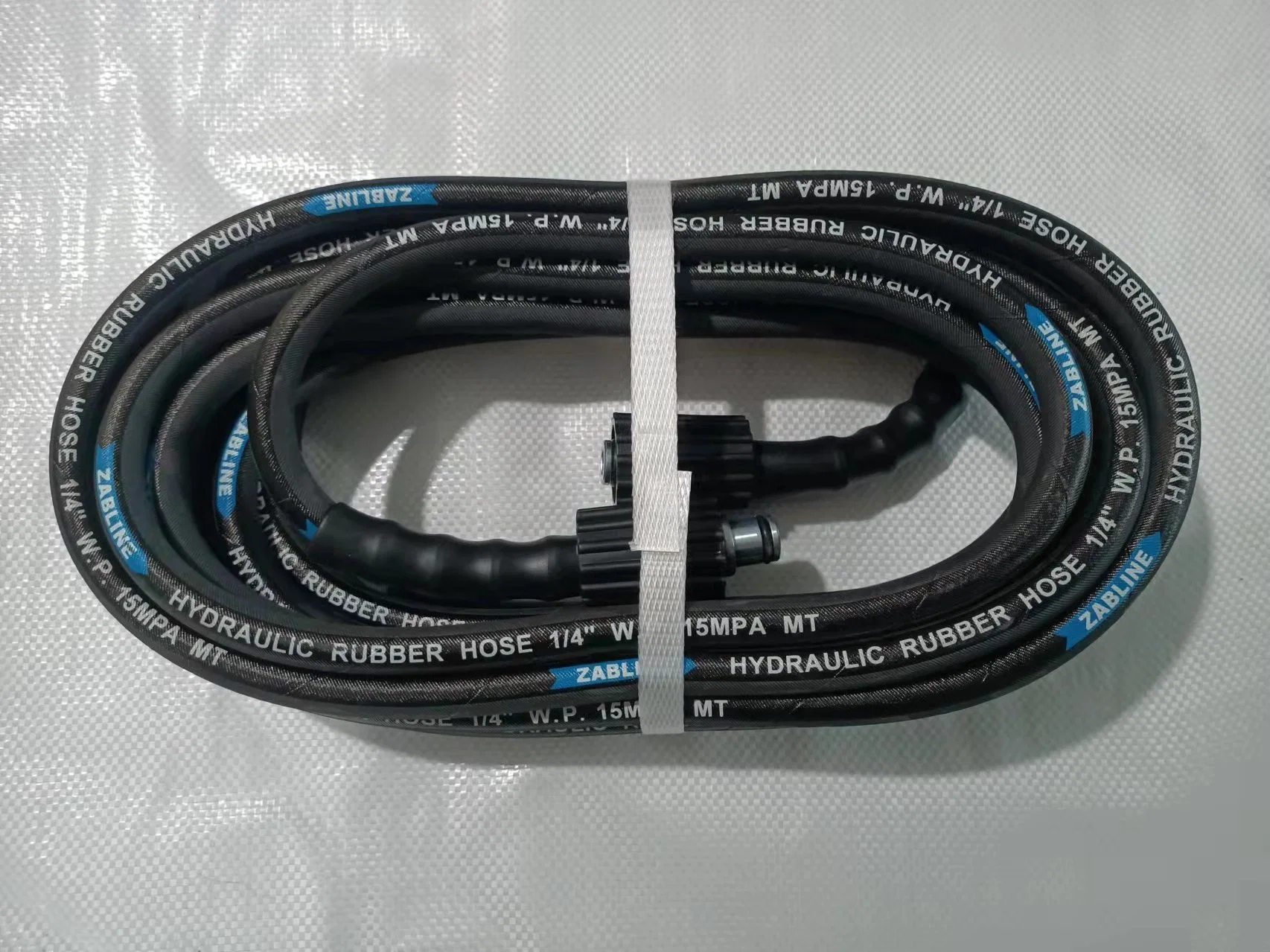 Flexible High Voltage Water Jet Double Big Head Steel Pipe Car Washing Machine Rubber Hose