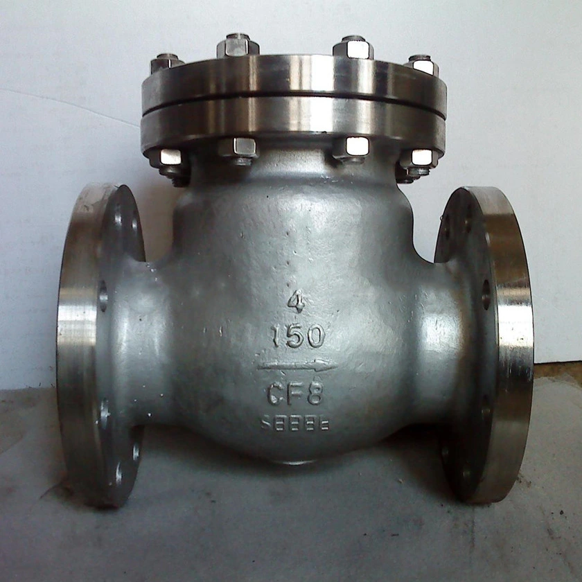 CF8 CF8m SS304 Carbon Steel Swing Check Valve