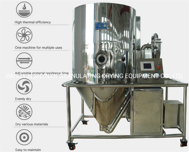 Les petites protéines en poudre le glucose liquide centrifuge à café de jus de séchage de poudre de lait d'oeufs Making Machine Machine sécheur de pulvérisation