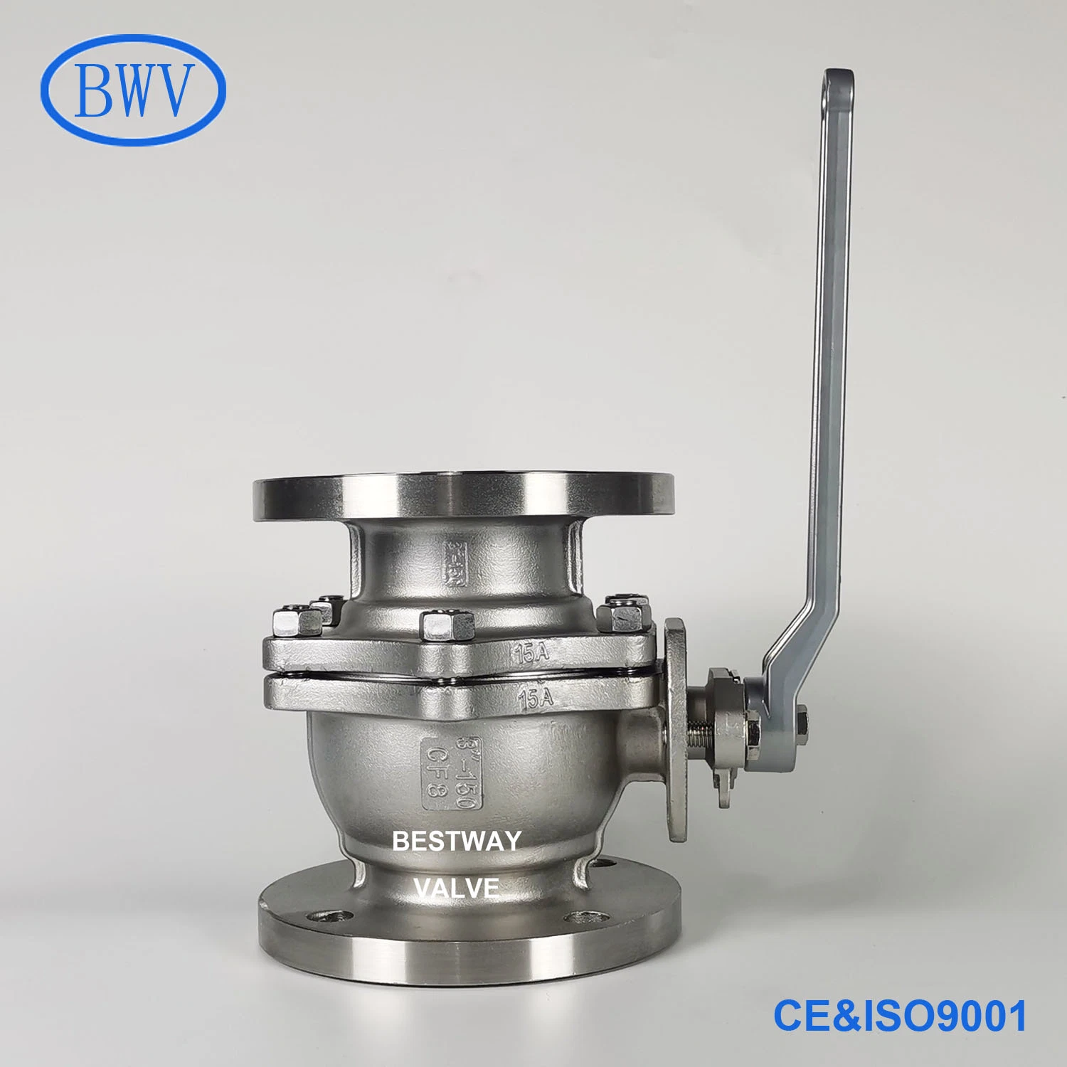 China Industrial Valve ANSI 150lb CF8 CF8m 304 316 Wcb Full Port Manual Flanged/Flange End Stainless Steel Floating Ball Valves