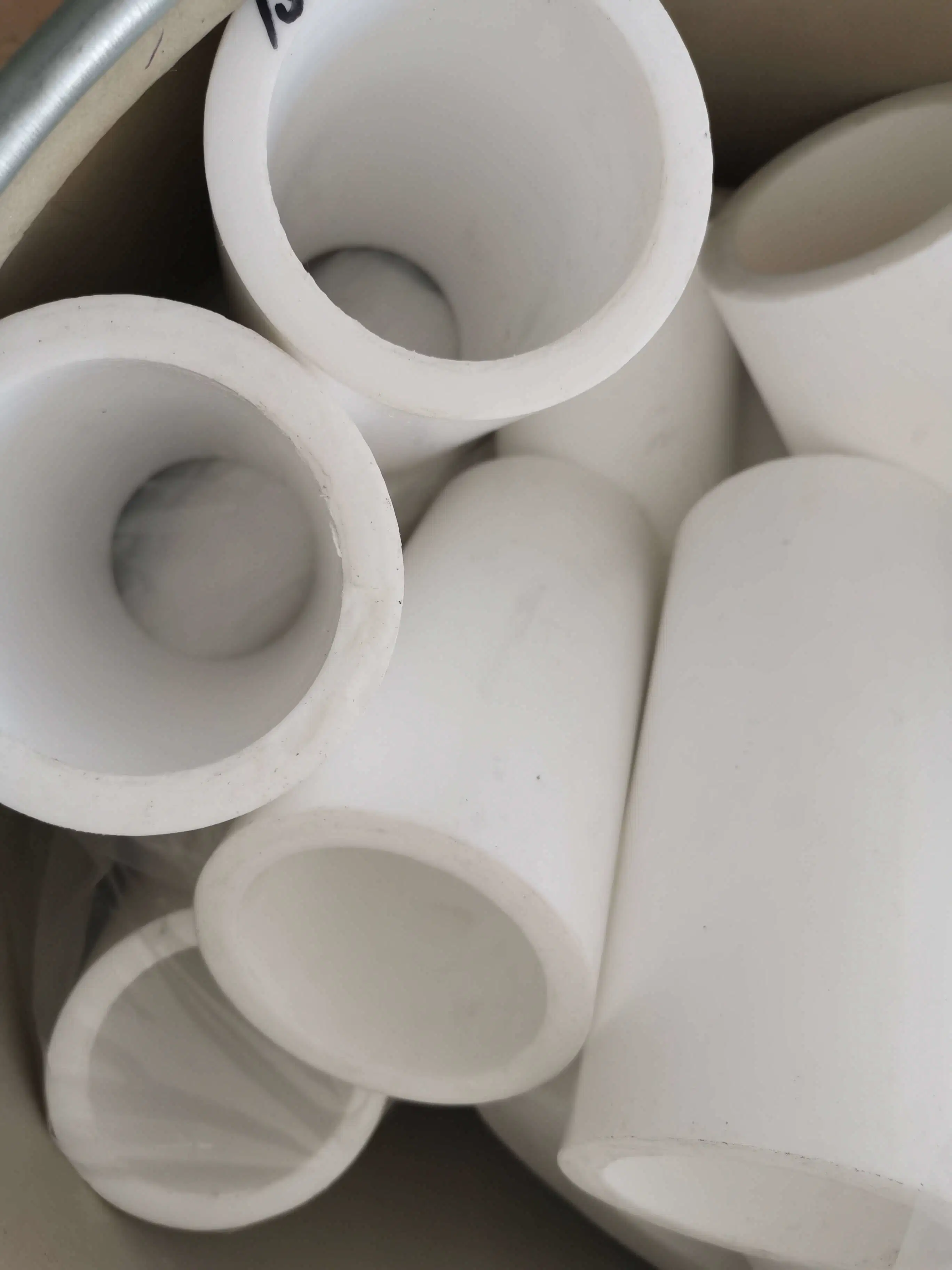 Manufacturer Supply PTFE Tube Pipe Hose Best Quality Free Sample Surface Fine Finishing Soft Pipe PTFE Hollow Bar PTFE Tube