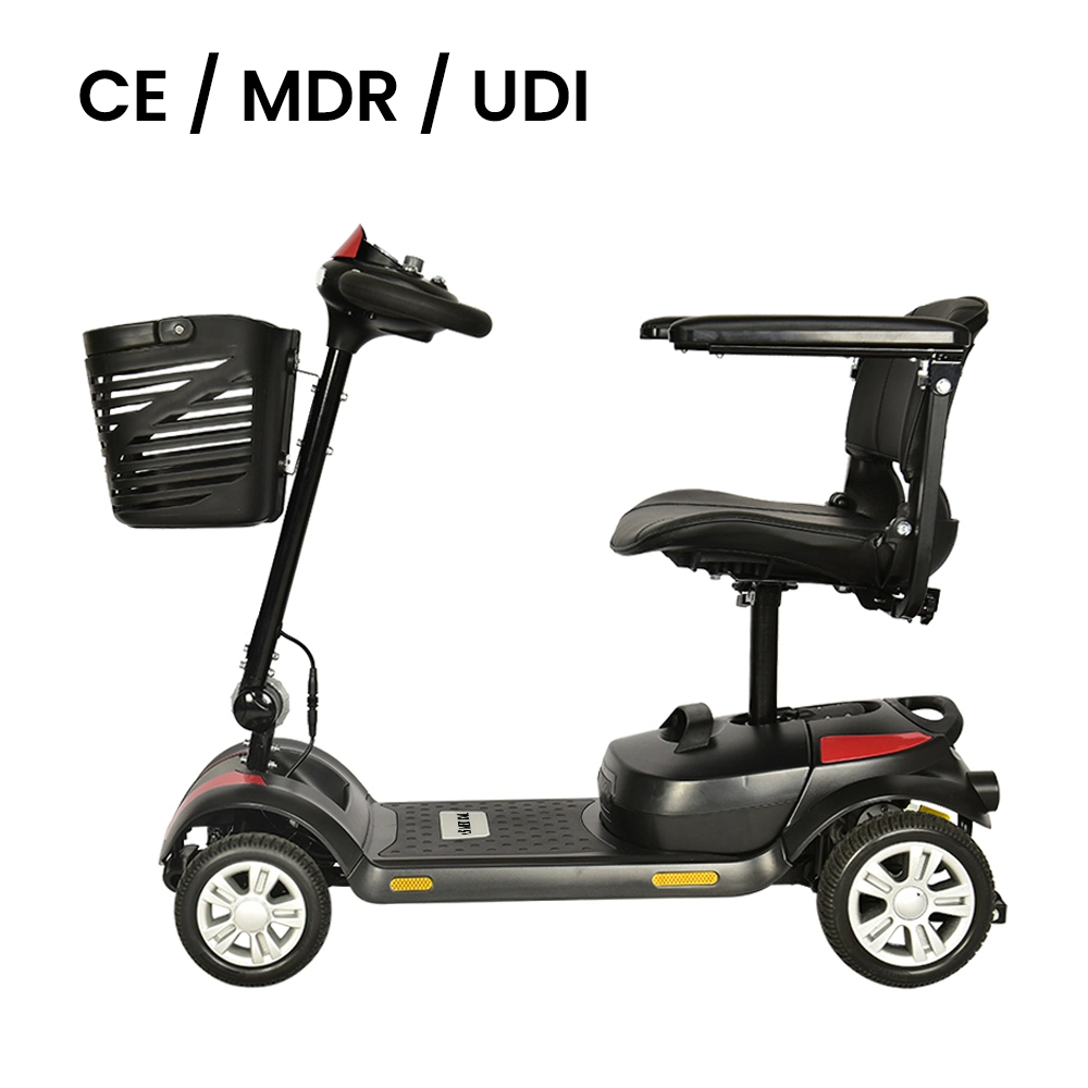 Ksm-906 Foldable Scooter 4 Wheel Adult Mobility Electric Handicap Scooter Ride on Scooters Mobile Chairs for Elderly and Handicapped