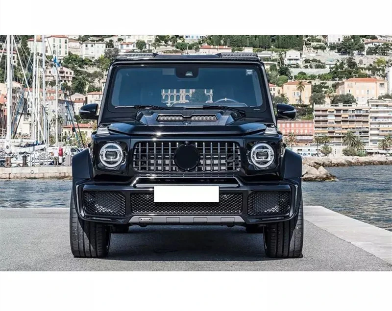 Mercedes Benz G Class B Style Upgrade Body Kit with Wheel Trims Front Rear Bumper Grille PP Material (Year 2019+ W464 Upgrade to W464 B Style)