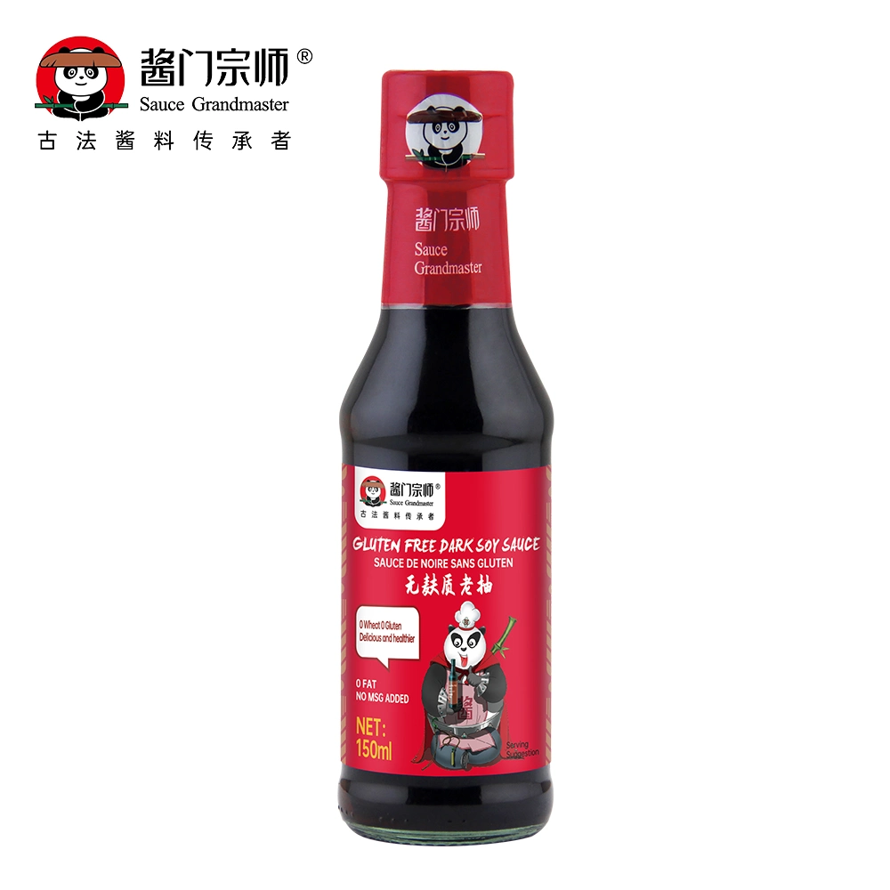 Wholesale/Supplier Soya Sauce, Chinese Grandmaster 8L Gluten Free Dark Soy Sauce, No Msg Soy Sauce Top Sale!