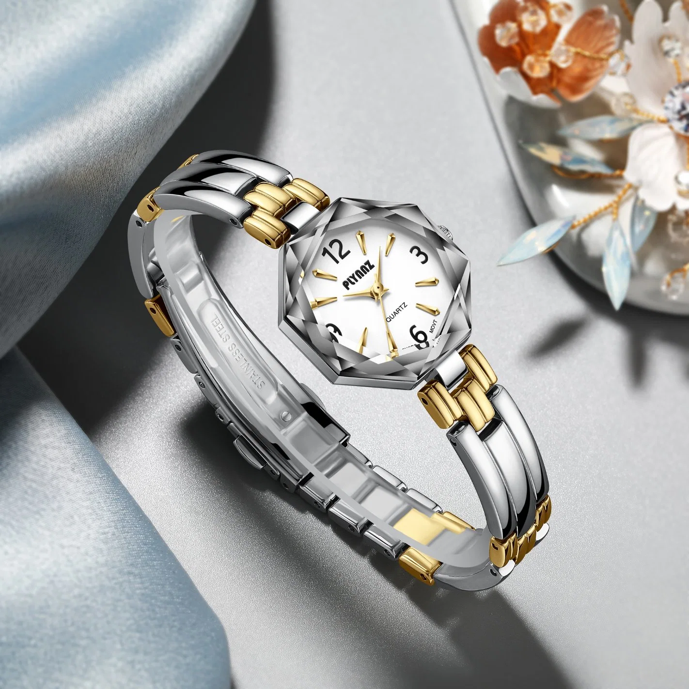 Fashion Ladies Anlogue Watches with Swiss Movement