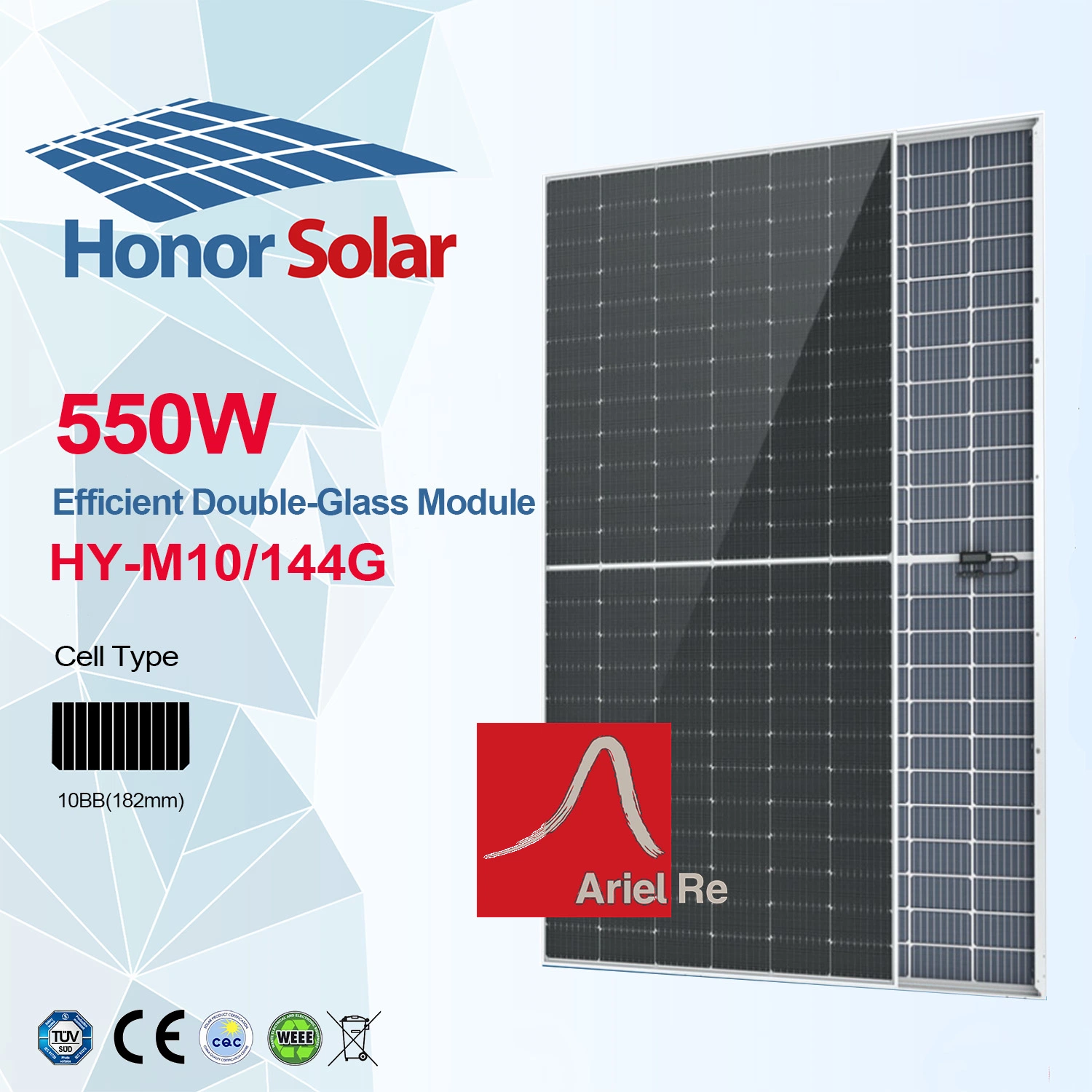 Mono Media celda fotovoltaico PV módulo Precio fábrica sistema de Energía Paneles solares
