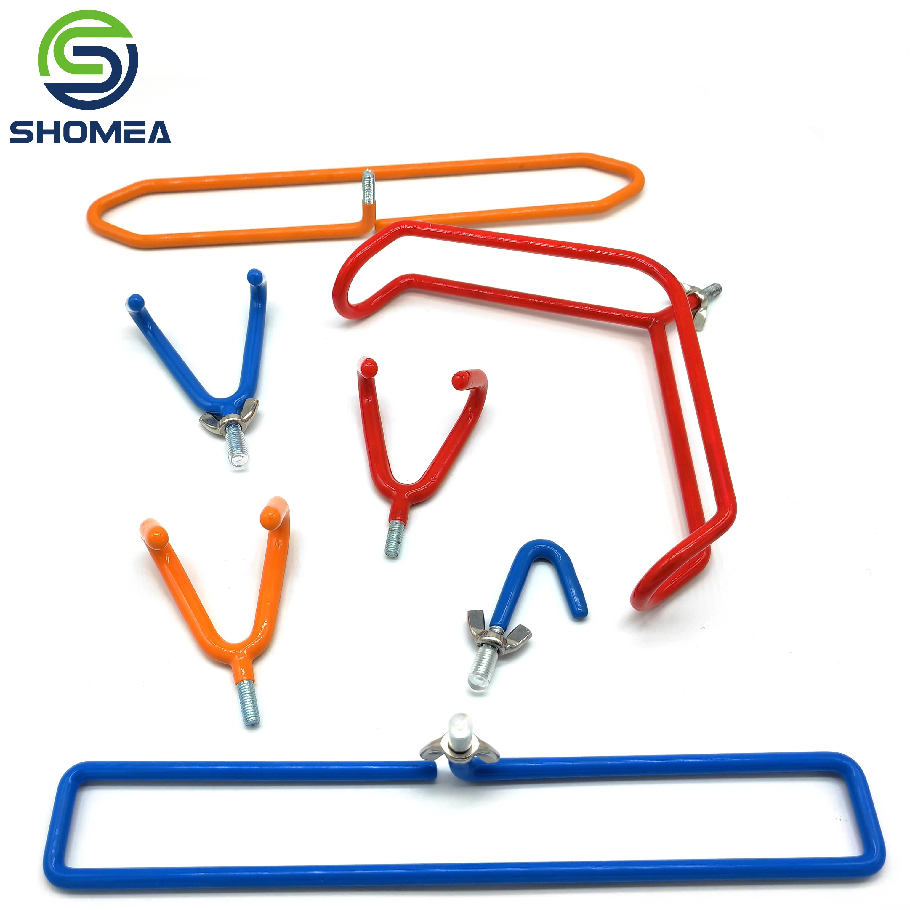 Shomea personalizado de diferentes colores Acero inoxidable disco de golf gancho Retriever